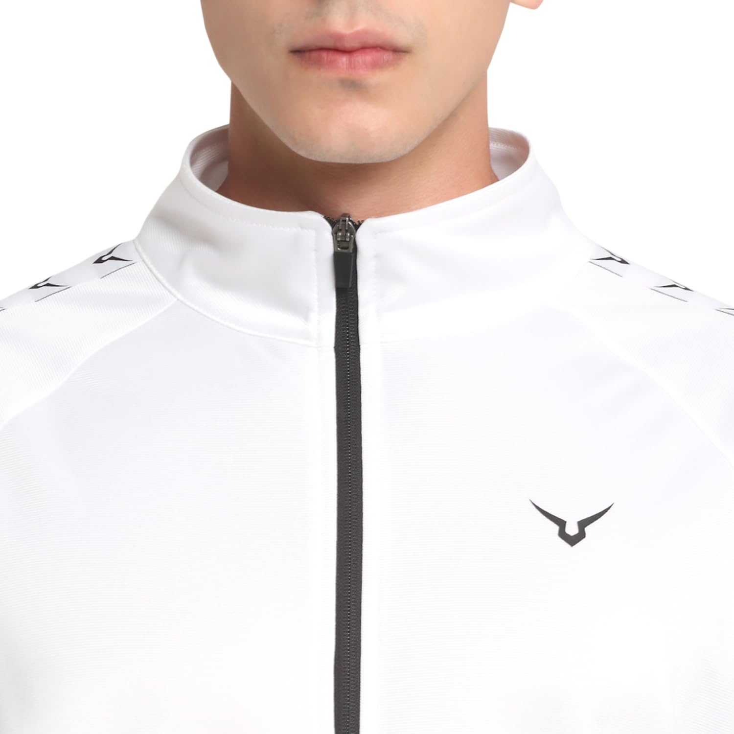 Invincible Men's Poly Classic Jacket White XX-Large