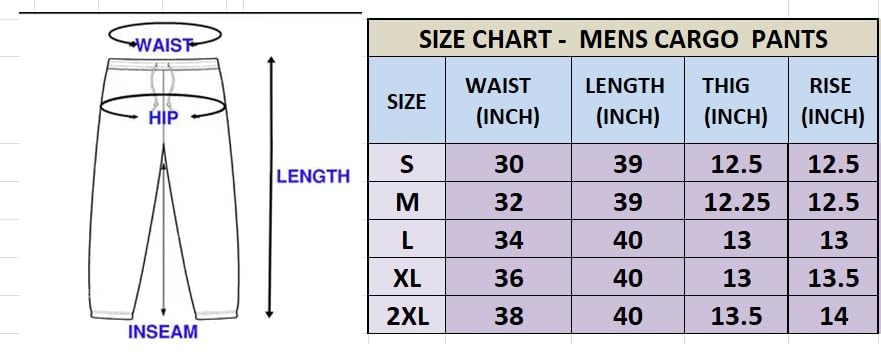 Lymio Men Cargo || Men Cargo Pants || Men Cargo Pants Cotton || Cargos for Men (Army) (M, Green)