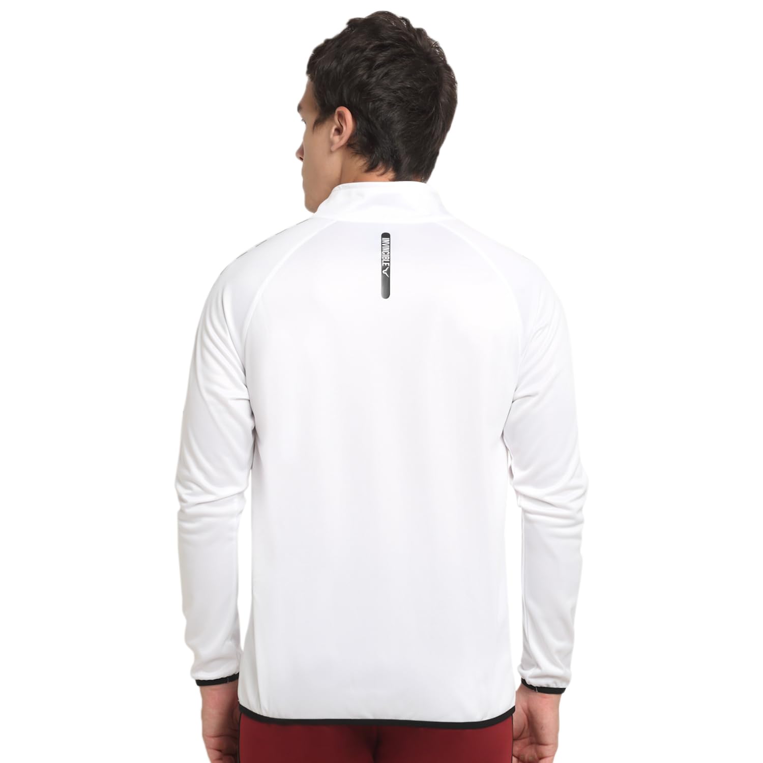 Invincible Men's Poly Classic Jacket White XX-Large