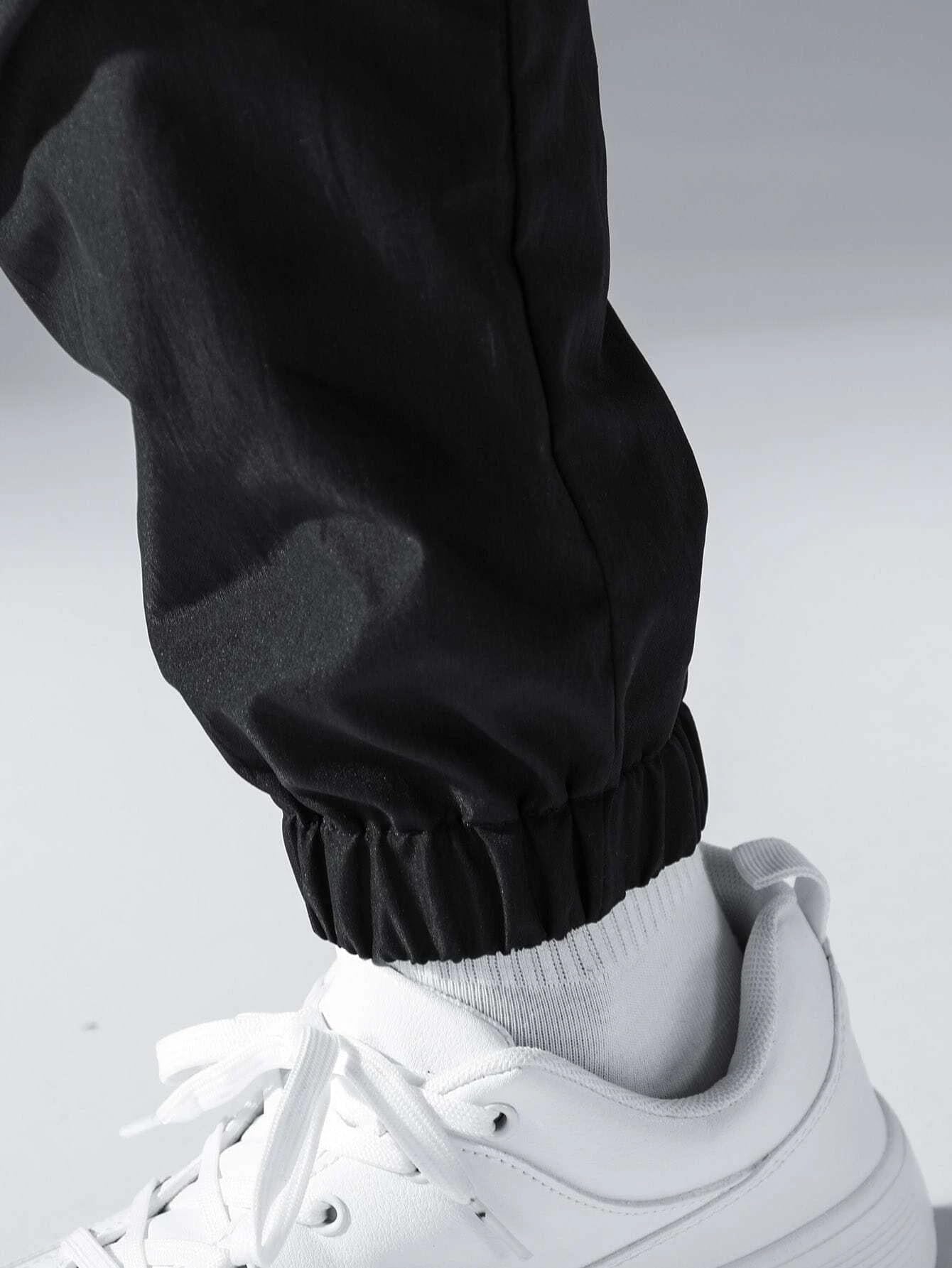 Men Cargo || Men Cargo Pants || Men Cargo Pants Cotton || Cargos for Men (1037) (S) Black