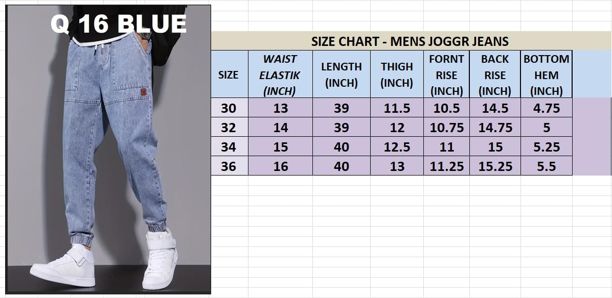 Men Jeans || Jeans for Men || Men Jeans Pants || Jeans Pant for Man (Q-16-17) (in, Numeric, 32, Blue)