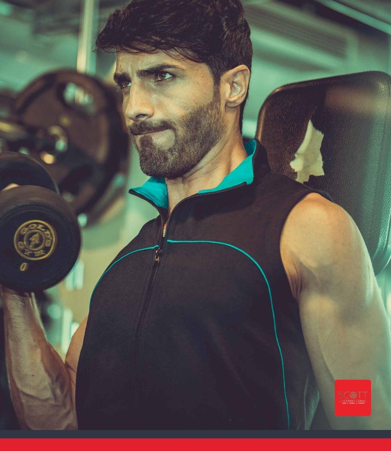 Scott International Men's Cotton Regular Fit Sleeveless Casual Jacket (FBA jslv1l_Black_Large)