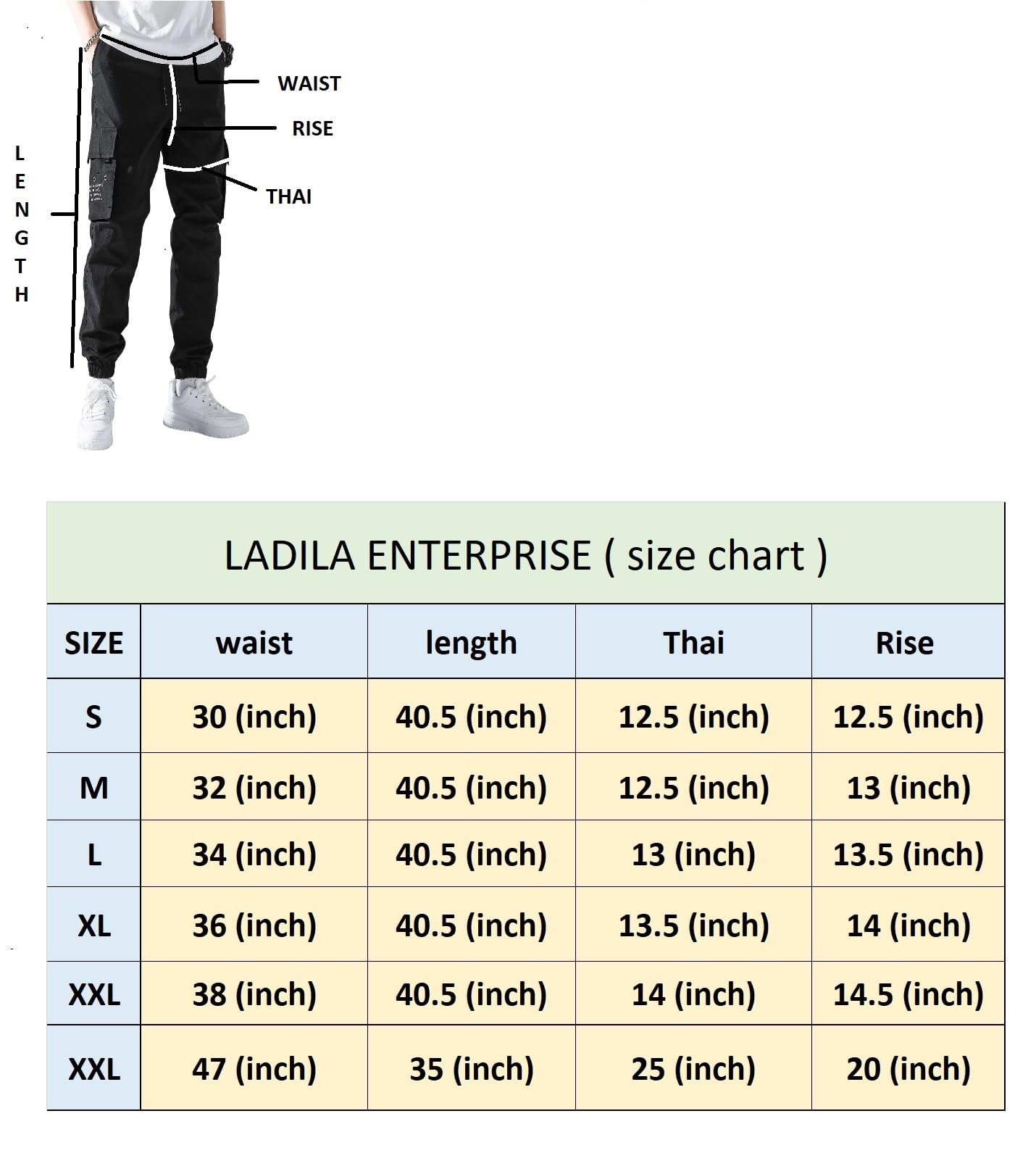 Men Cargo || Men Cargo Pants || Men Cargo Pants Cotton || Cargos for Men (1037) (S) Black