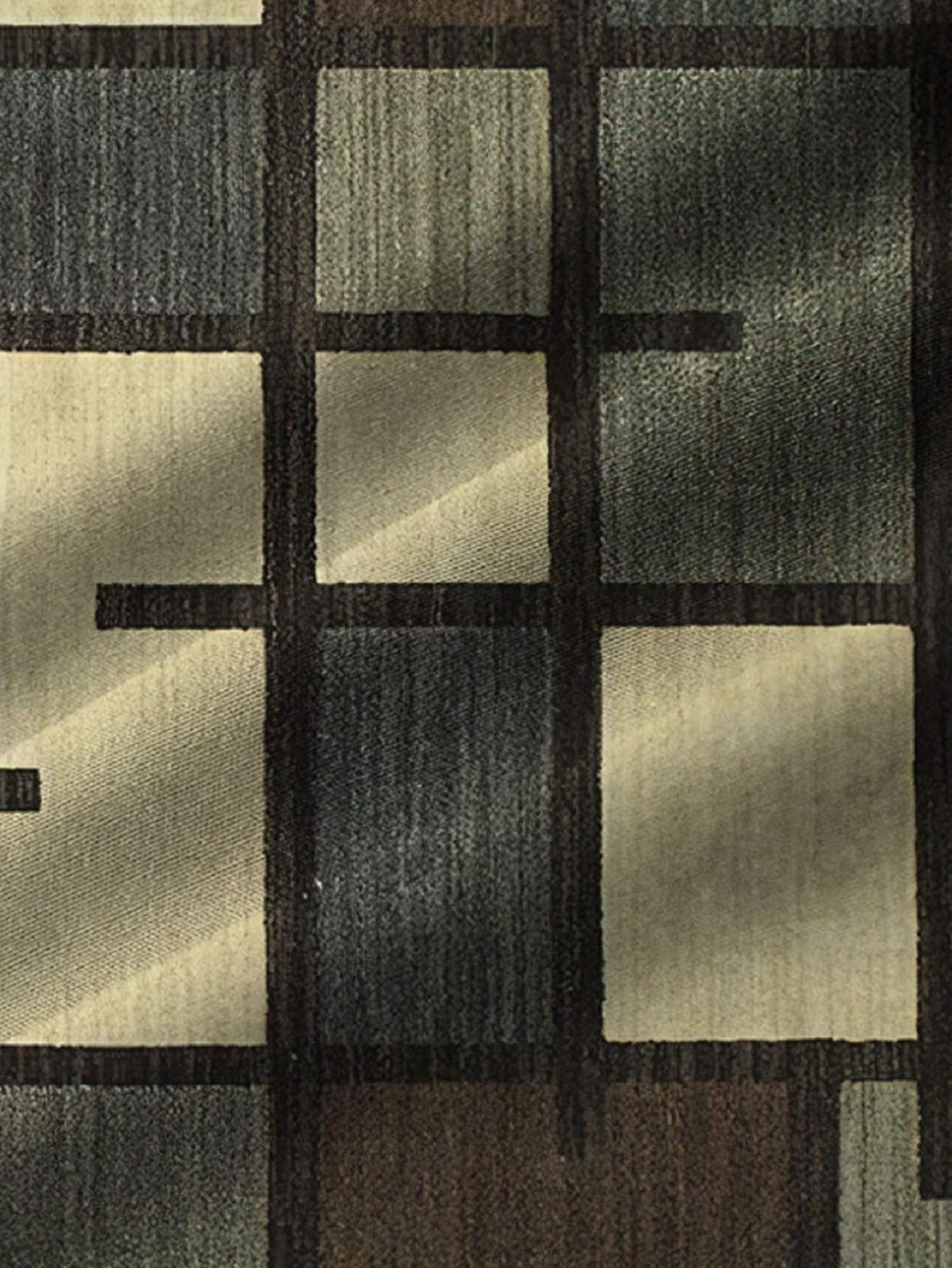 Lymio Men's Cotton Regular Fit Shirt (Geomatric-Green-L_Geeen)