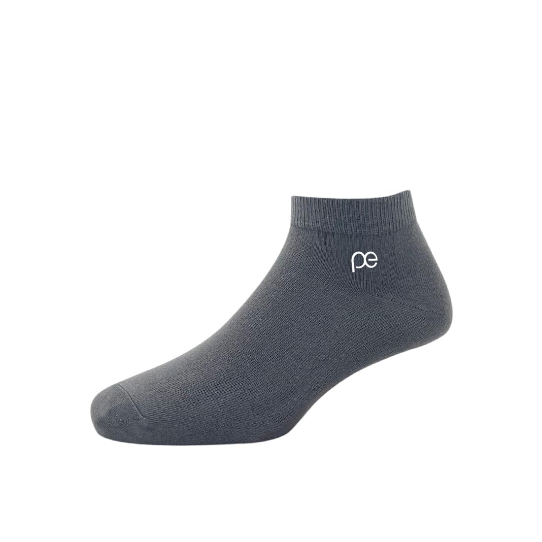 Peter England Mens Cotton Ankle Length Socks (Pack of 3) Dark Grey, Navy, Black