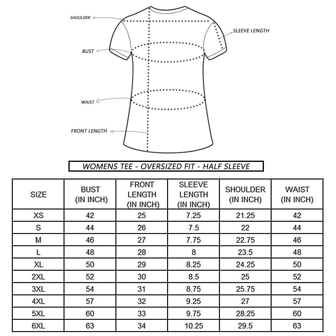 Bewakoof Women's All Over Printed Oversized Fit Half Sleeve Round Neck Cotton Jersey T-Shirt_627770_Yellow_M