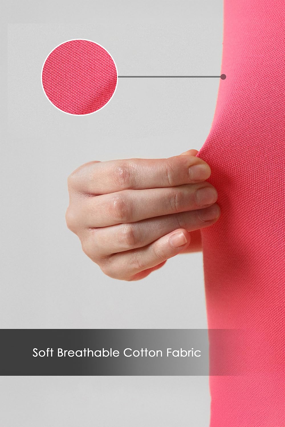 Van Heusen Women Cotton Solid Regular Fit T-Shirt (VWCTURGF132760_Dark Pink, Large