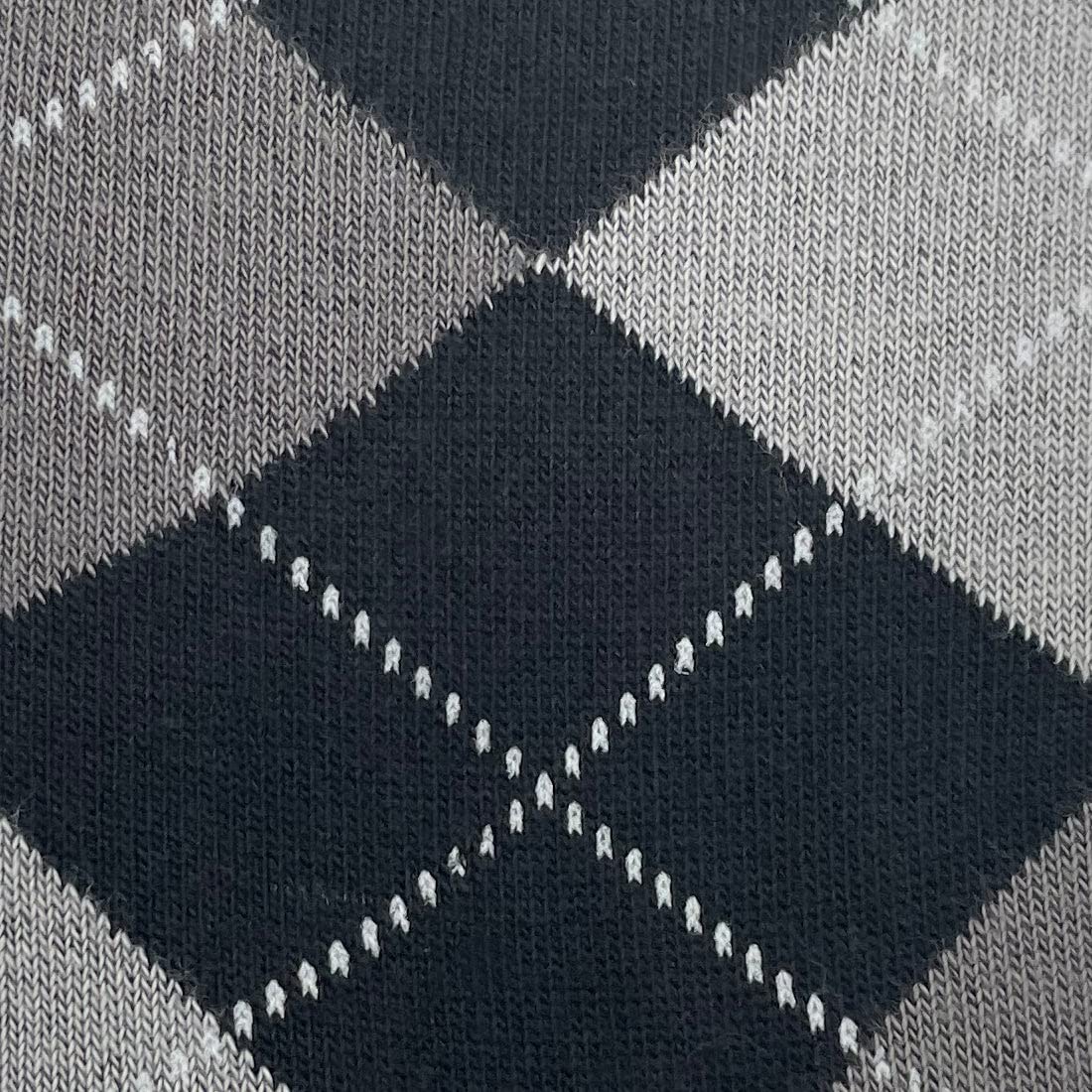 Peter England Men's Calf Length Cotton Socks (Pack of 3) Black, Dark Grey, Navy