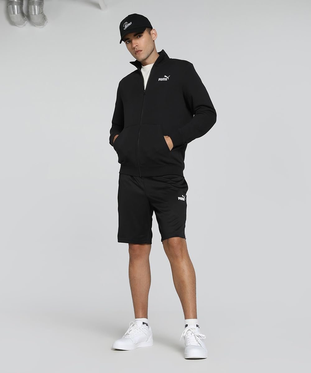 No. 1 Logo Men's Track Jacket | Black | M