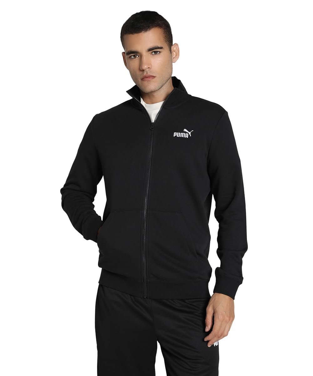 No. 1 Logo Men's Track Jacket | Black | M