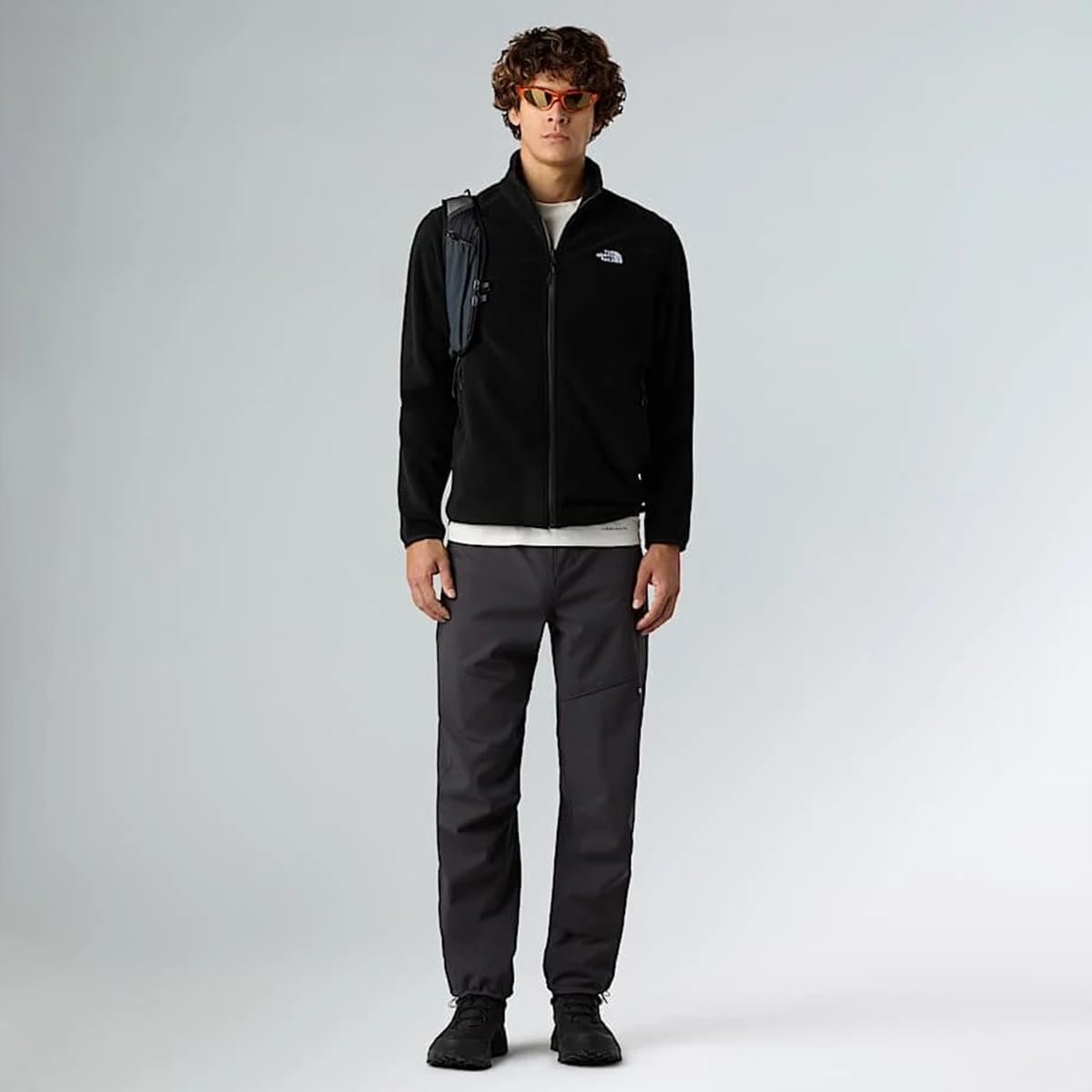 Men's Glacier Fleece Jacket, TNF Black, Large