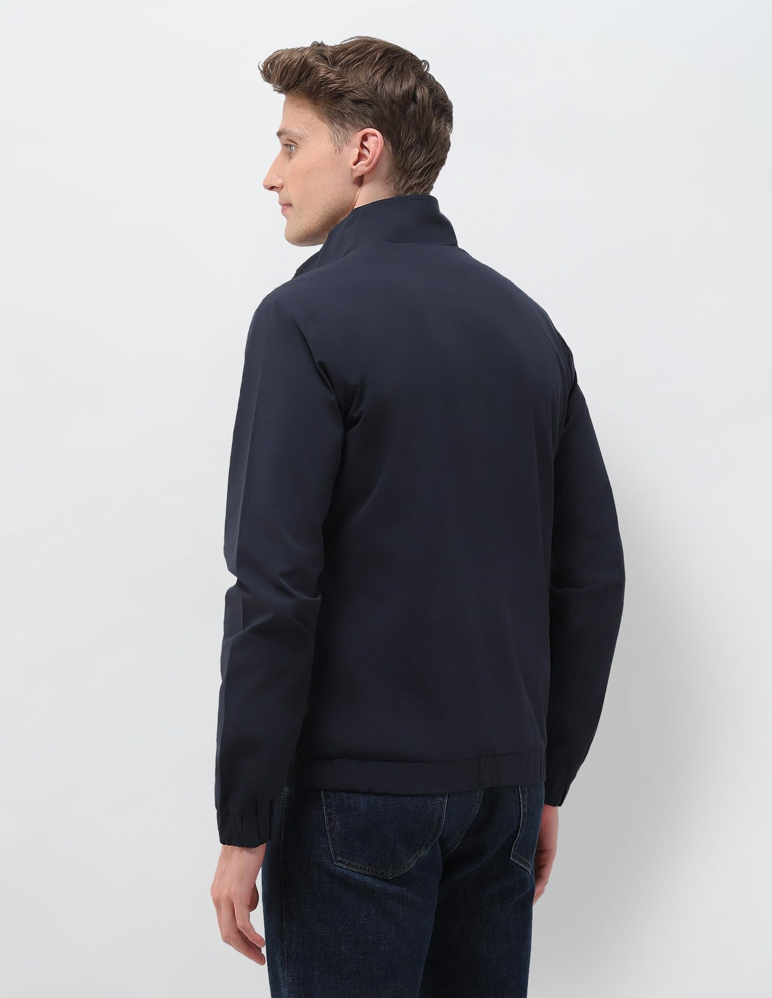 Mens Transitional Jacket Full Sleeve Jackets (USJCKS020_NAVY)