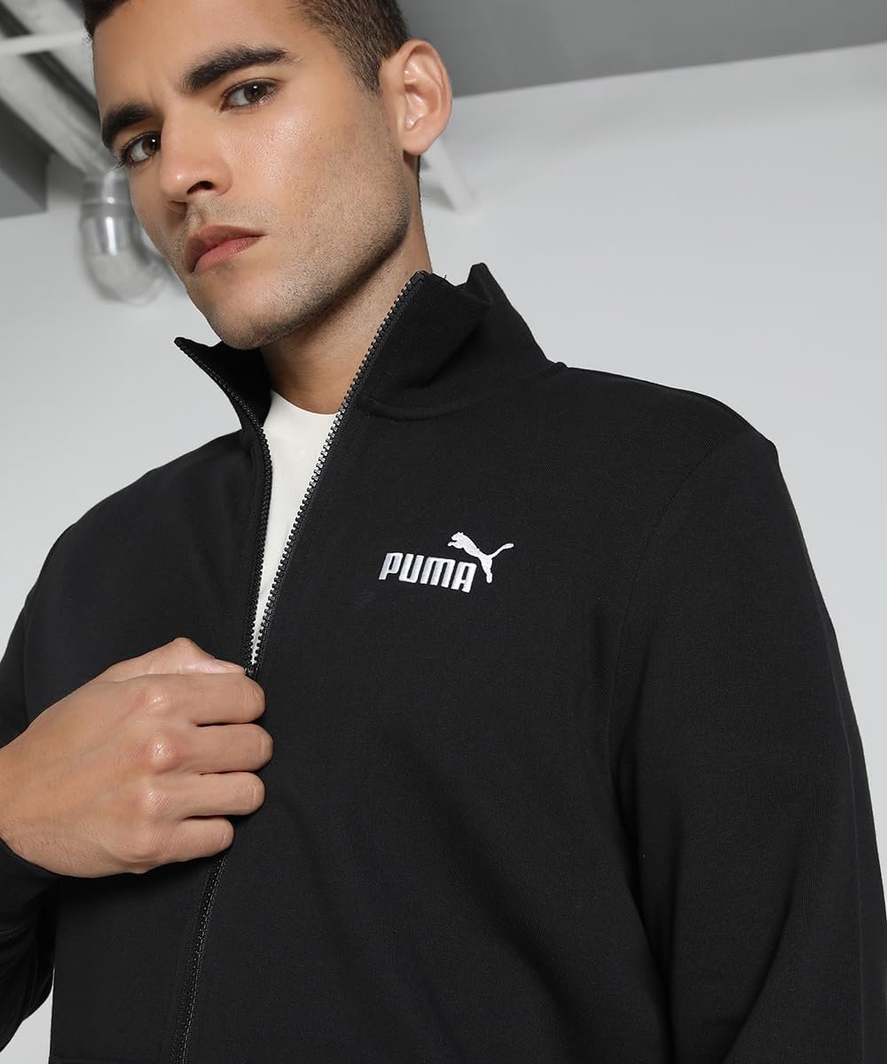 No. 1 Logo Men's Track Jacket | Black | M