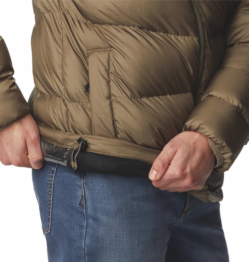 Mens Fivemile Butte Hooded Jacket, Stone Green