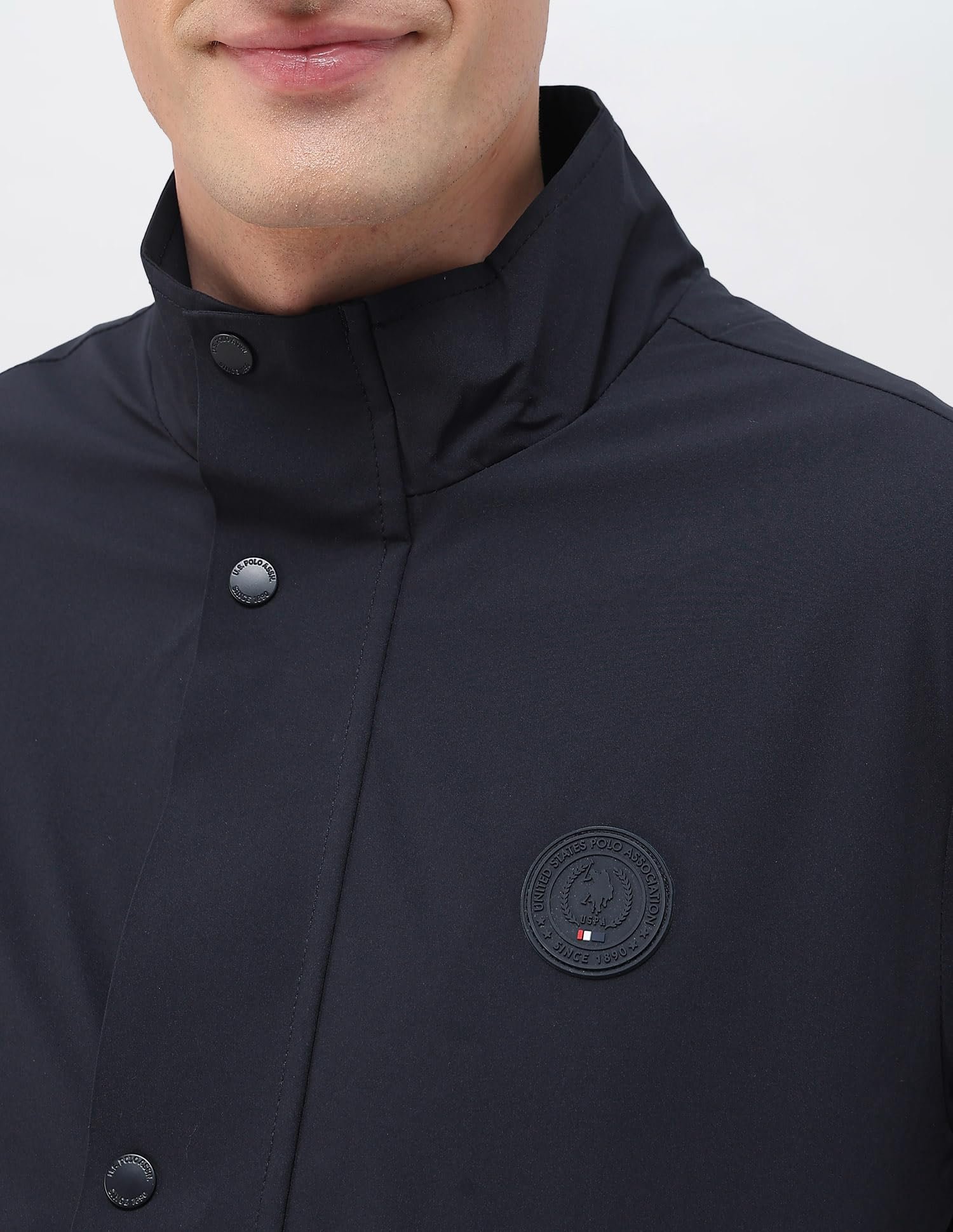 Mens Transitional Jacket Full Sleeve Jackets (USJCKS020_NAVY)