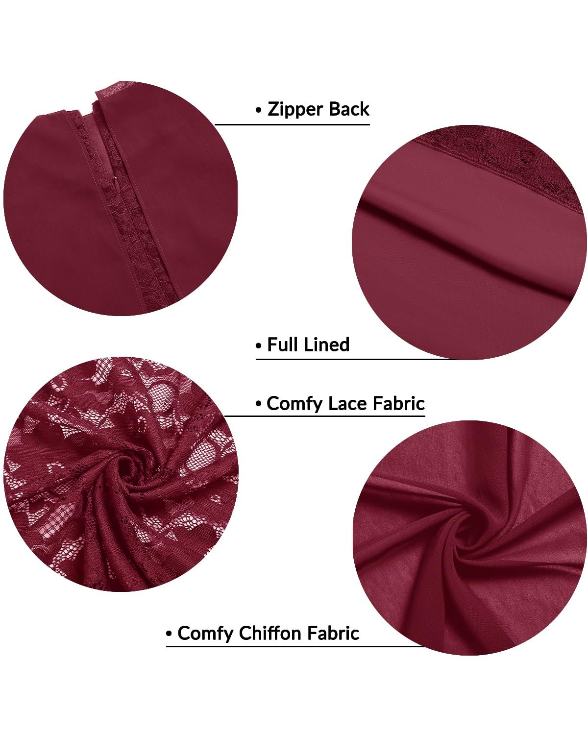 Women's Plus Size Cape Dress with Chiffon Overlay Gown Formal Evening Lace Long Mermaid Dresses 2025, Burgundy, 22 Plus