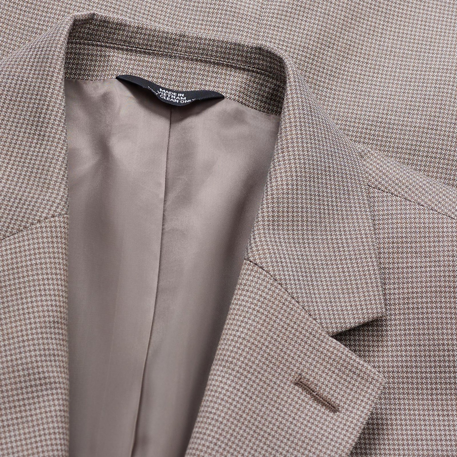 Mens Jmh Premium Stretch Tailored Fit Big & Tall Sport Coat, Mocha, 44