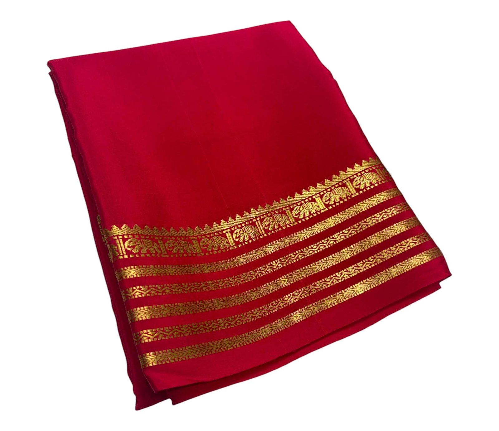 Women's Traditional Semi Mysore Silk Saree Elegant Saree with Vibrant Patterns, Perfect for Festivals, Weddings, and Special Occasions